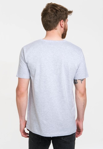 LOGOSHIRT Shirt in Grau