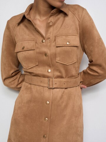 Salsa Jeans Kleid in Braun