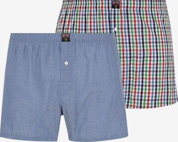 Charles Colby Boxershorts ' Lord Manus ' in Blauw: voorkant