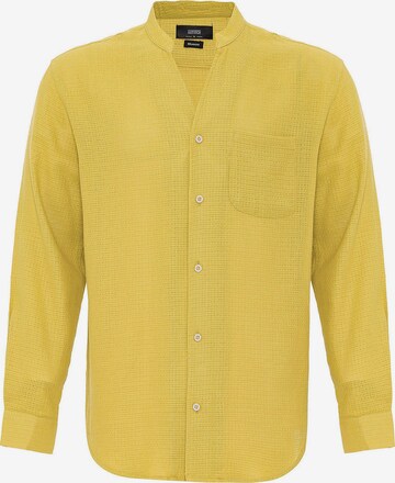 Antioch - Ajuste regular Camisa en amarillo: frente