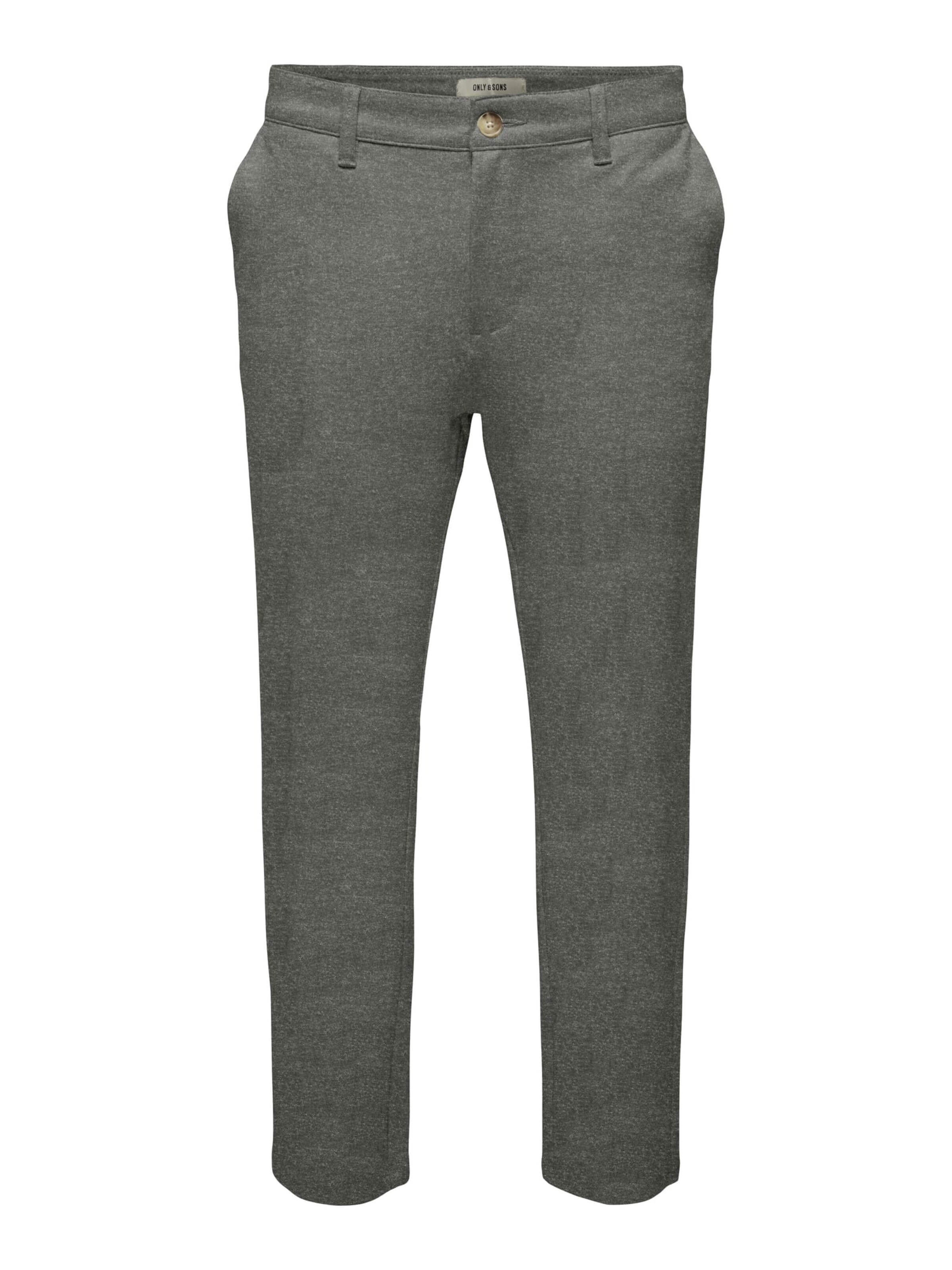 Only & Sons Broek 'Mark' in 28 in de kleur Grijs, Productweergave