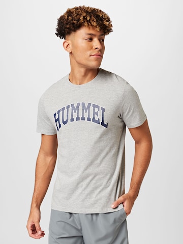 Hummel T-shirt 'BILL' i grå: framsida