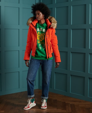 Superdry Jacke 'EVEREST BOMBER' in Orange