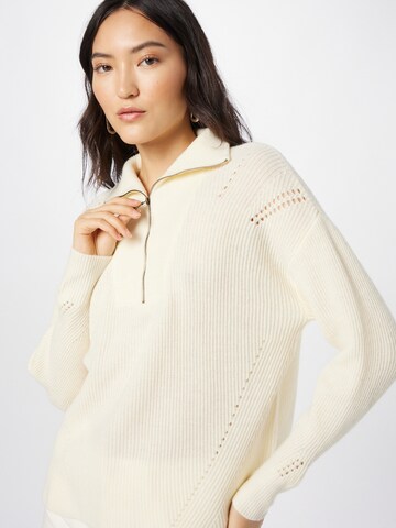 Designers Society Sweter 'JANGA' w kolorze biały