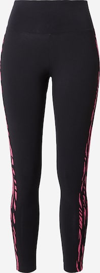 ADIDAS ORIGINALS Leggings '3-Stripes Zebra Animal Infill' en rose / noir, Vue avec produit