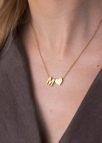 Chaîne 'Letter Heart' PURELEI en or