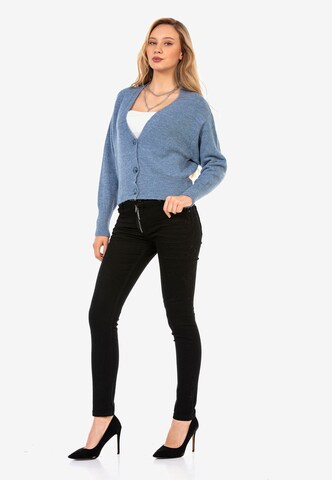 CIPO & BAXX Knit Cardigan in Blue