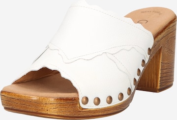 GABOR Clogs 'Cervo' in White: front