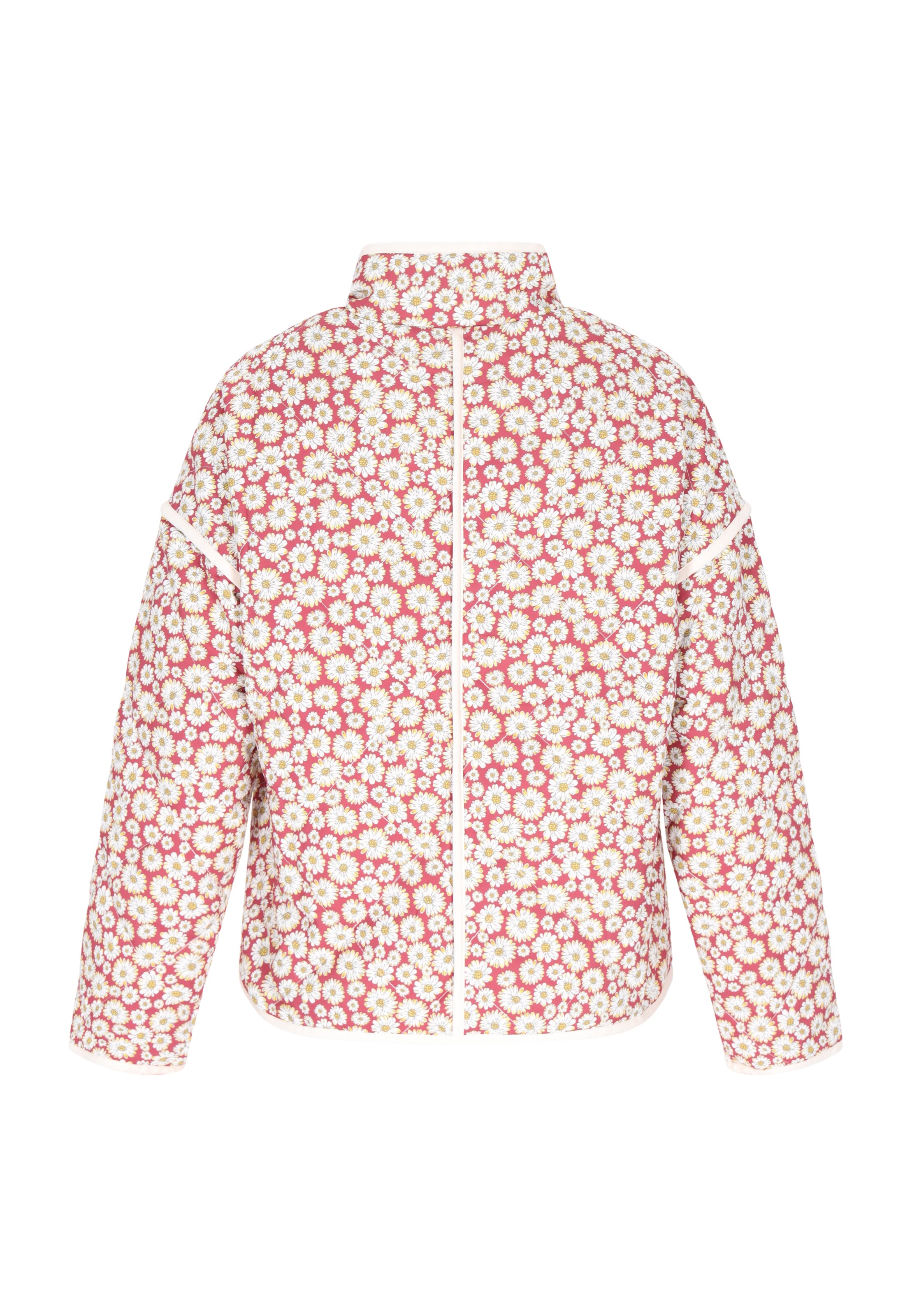 Veste mi-saison swirly en mélange de couleurs