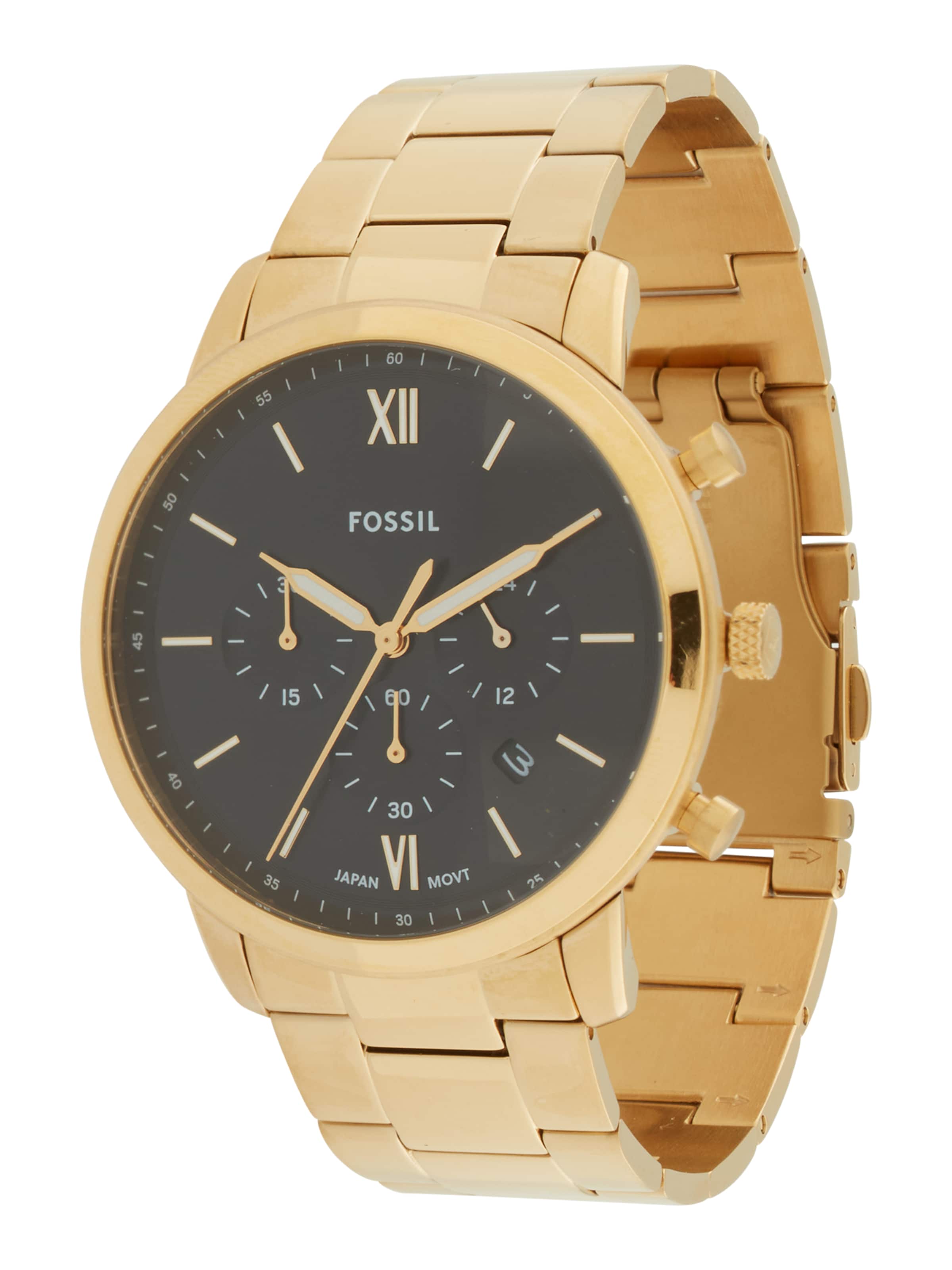 FOSSIL Analog watch 'NEUTRA' in Gold: front