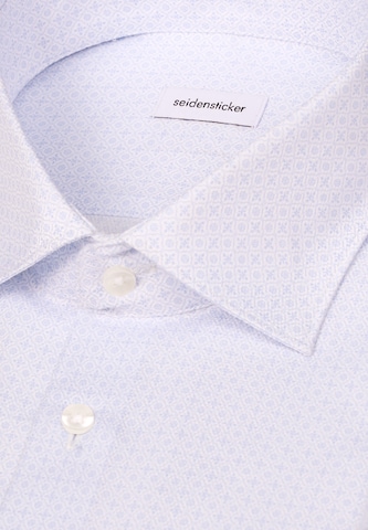Coupe regular Chemise business SEIDENSTICKER en bleu