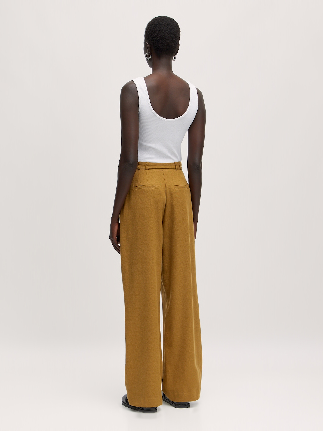 EDITED Pantalón 'Louisa' caqui