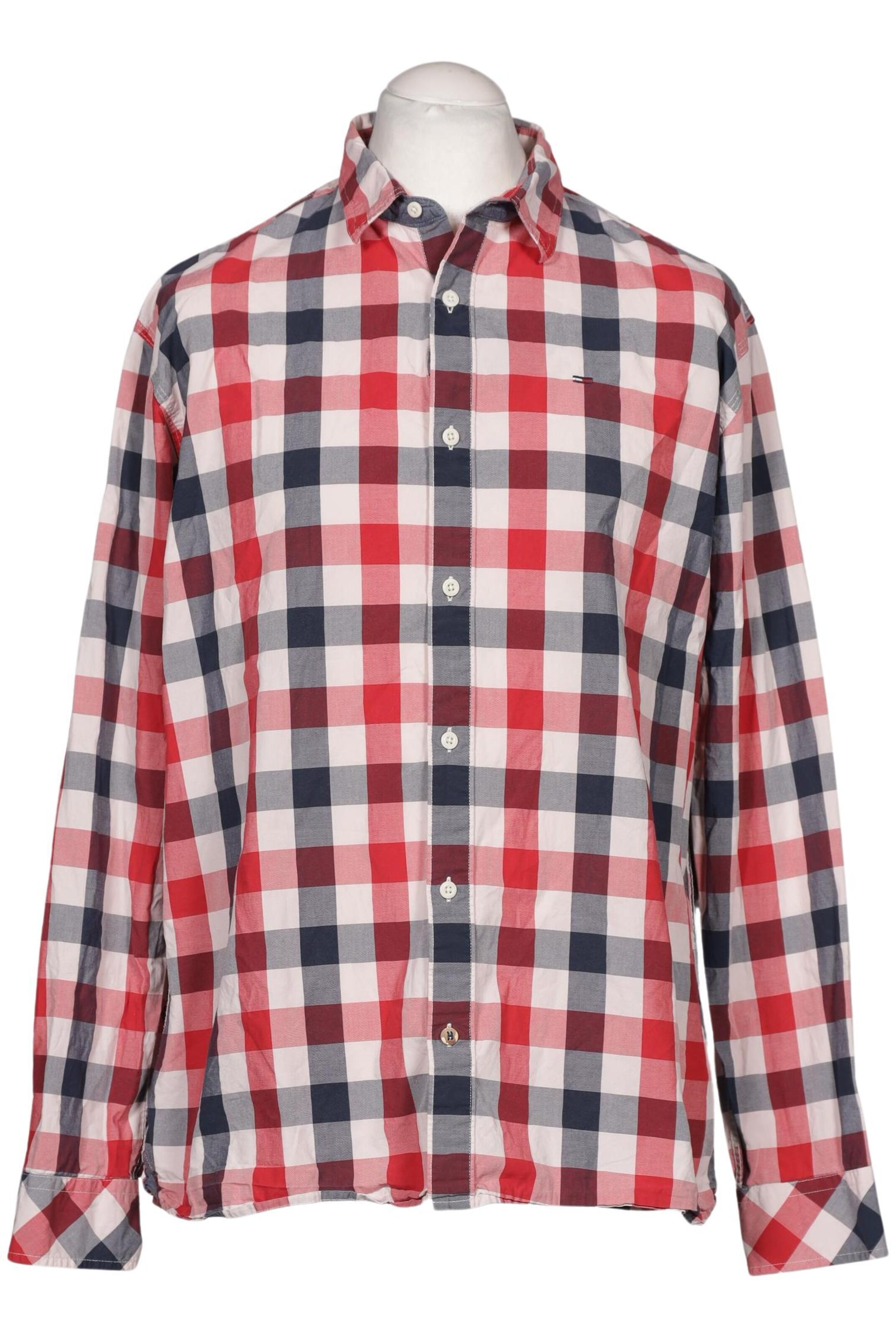 Tommy Jeans Button Up Shirt in XL in Mixed colors: front