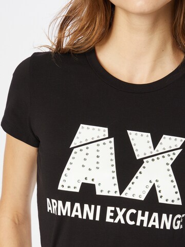 ARMANI EXCHANGE Shirt in Zwart