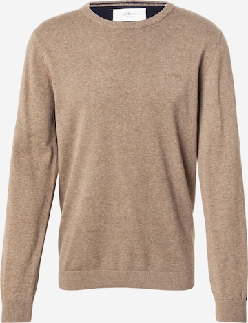 s.Oliver Pulover | rjava barva: sprednja stran
