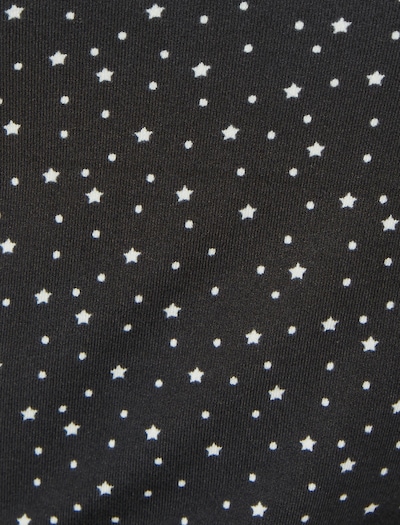Koton Schlafshirt in anthrazit / weiß, Produktansicht
