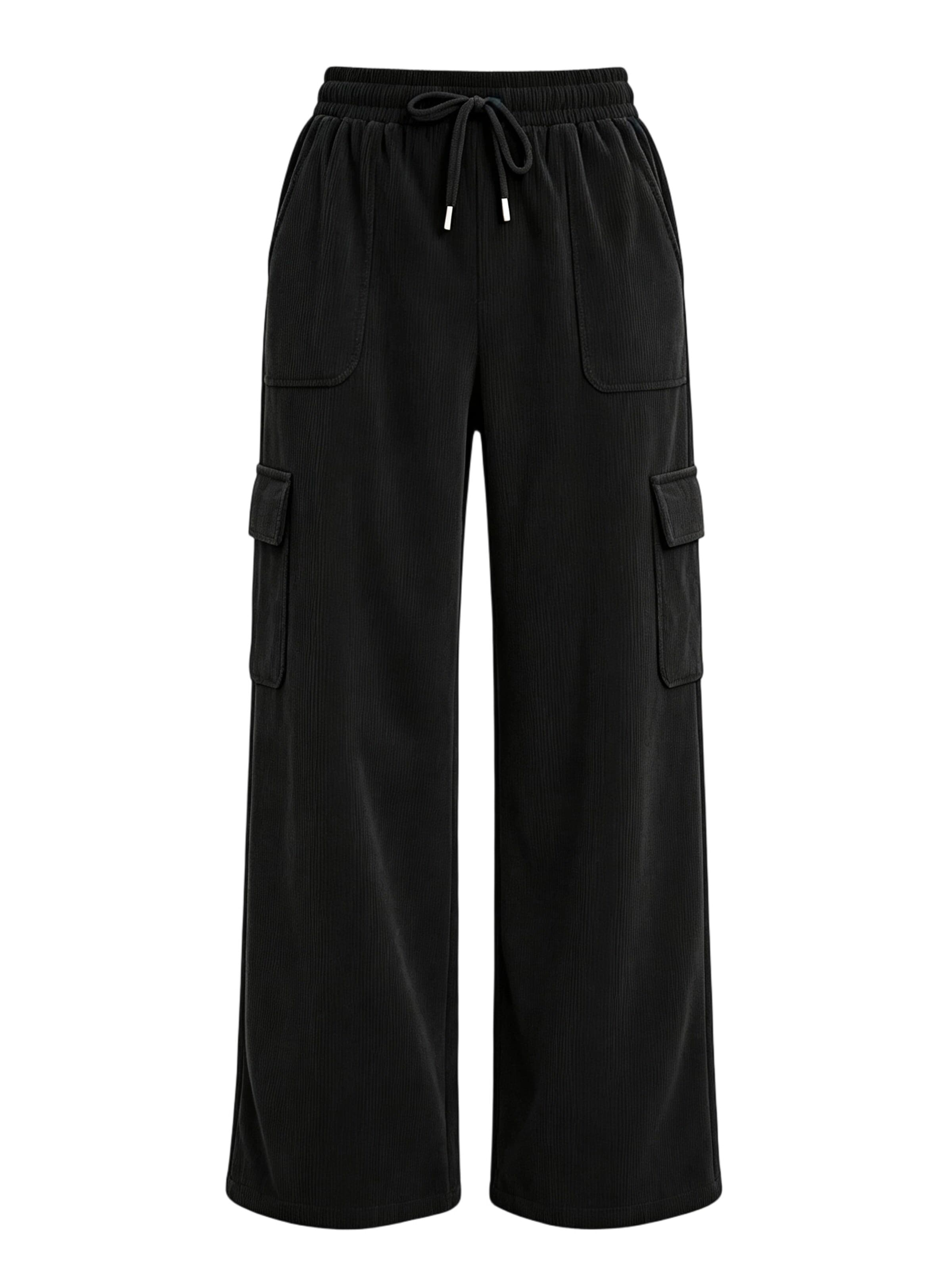 MODIURBAN Trousers in Black: front