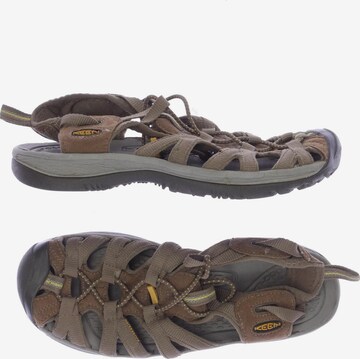 KEEN Sandals & High-Heeled Sandals in 36 in Brown: front