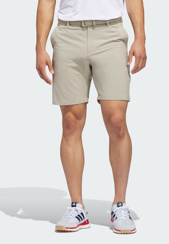 ADIDAS PERFORMANCE - regular Pantalón deportivo en marrón: frente