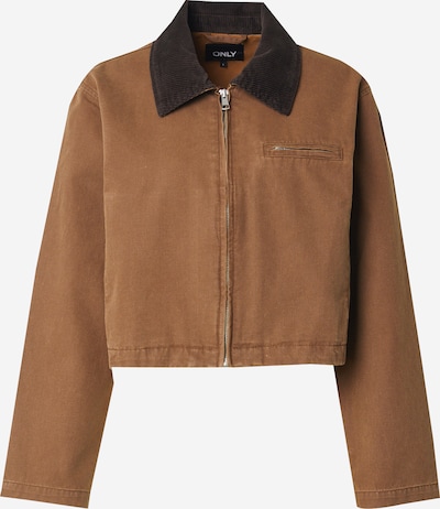 ONLY Prechodná bunda 'ONLCAVA' - karamelová / tmavohnedá, Produkt