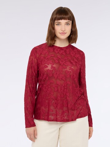 Chemisier Fiorella Rubino en rouge