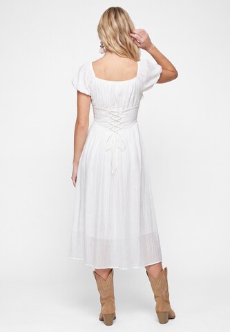 IZIA Summer Dress 'Boho' in White