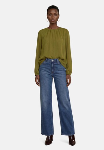 zero Bluse in Braun
