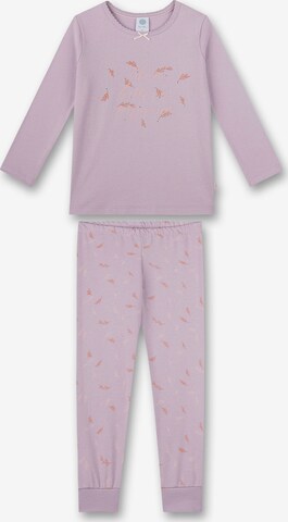 SANETTA - Pijama em roxo: frente