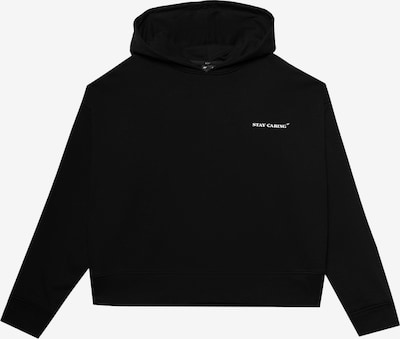 4F Sportska sweater majica u crna / bijela, Pregled proizvoda