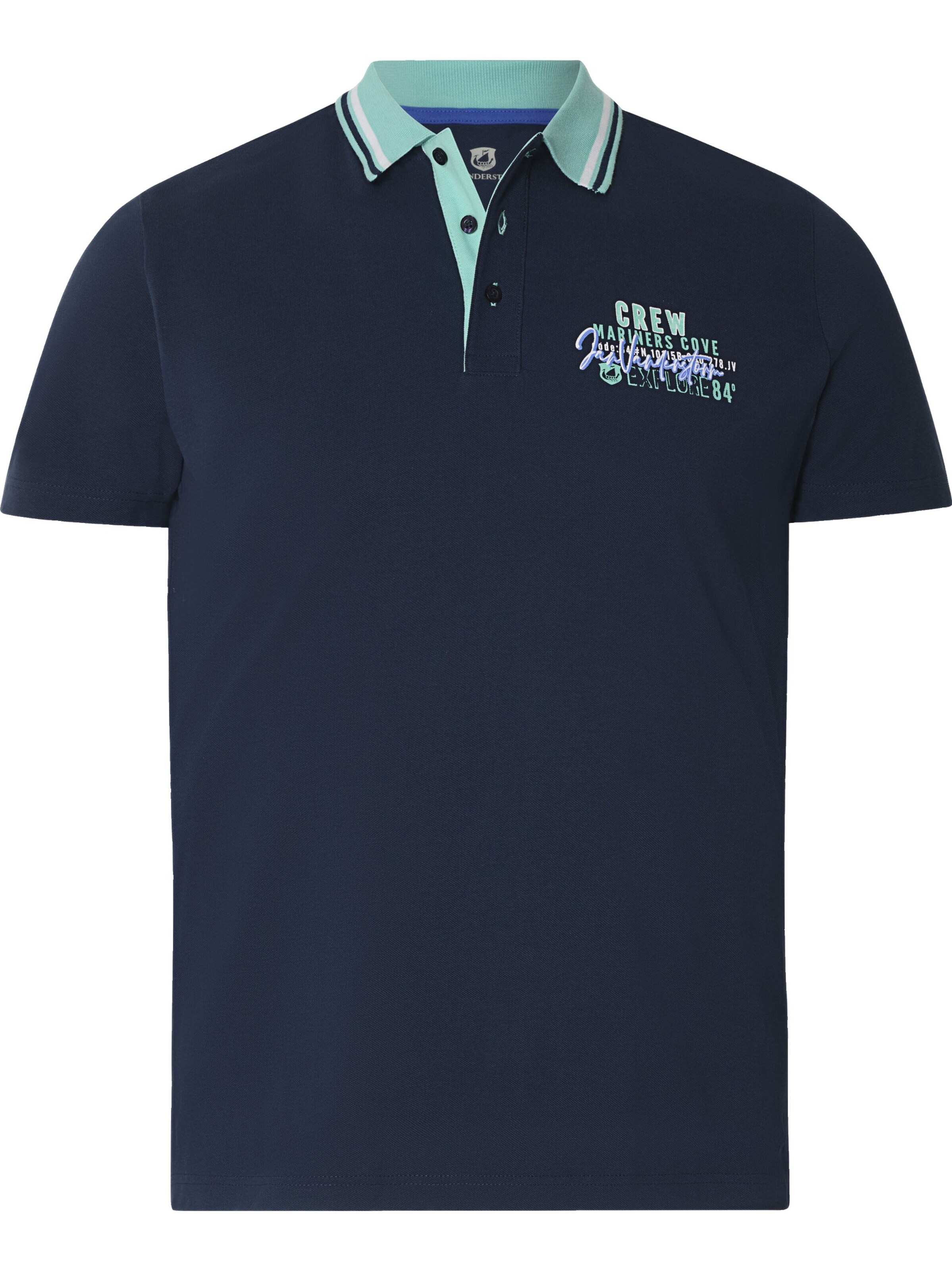 Jan Vanderstorm Shirt 'Teofil' in Blue