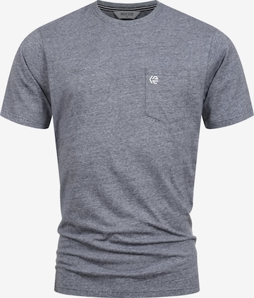 INDICODE JEANS Shirt 'Strib' in Blue: front
