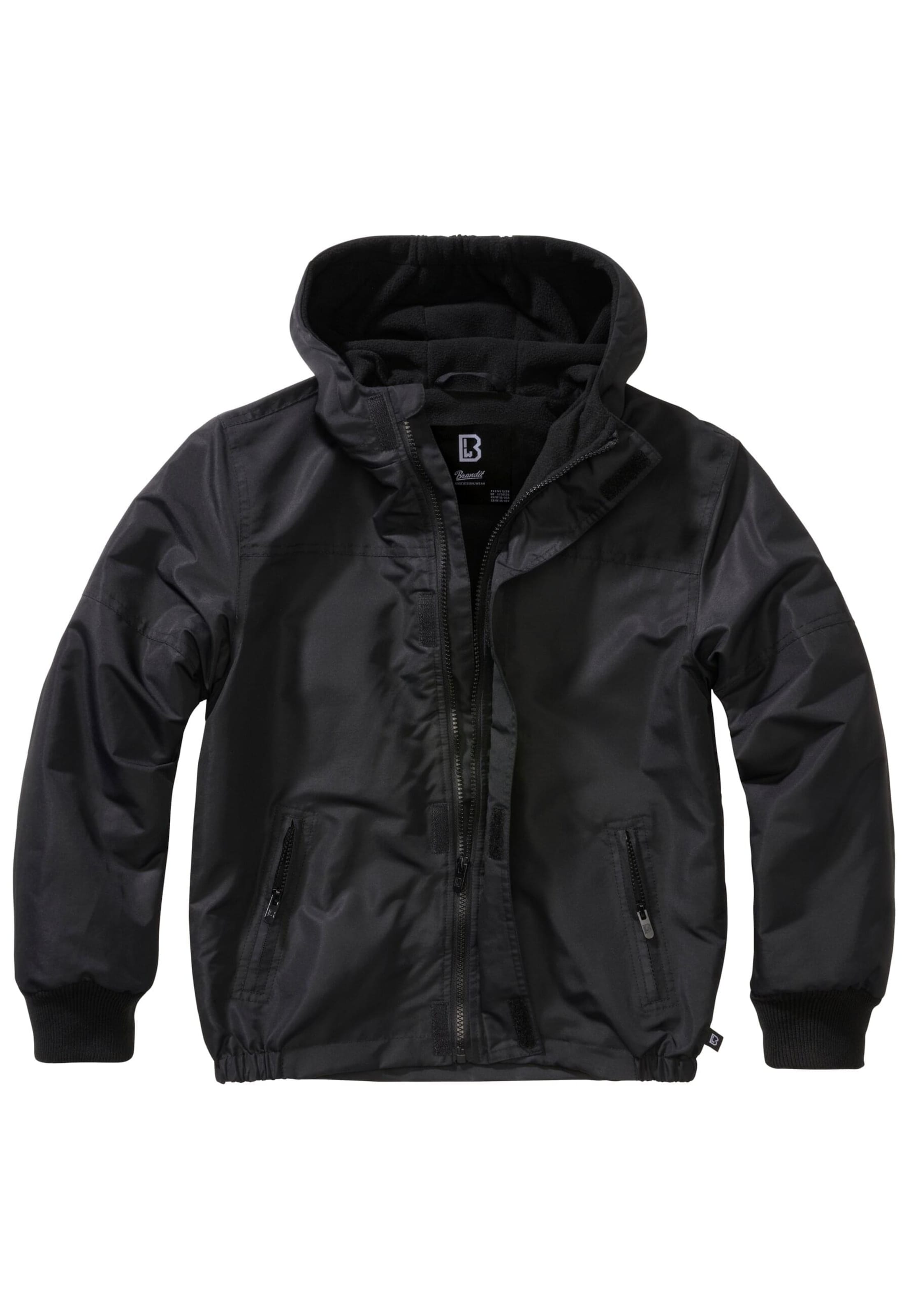 Brandit Between season jacket in Black ABOUT YOU