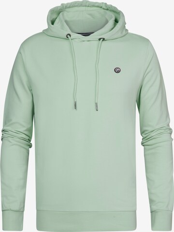 Petrol Industries Sweatshirt in Green: front