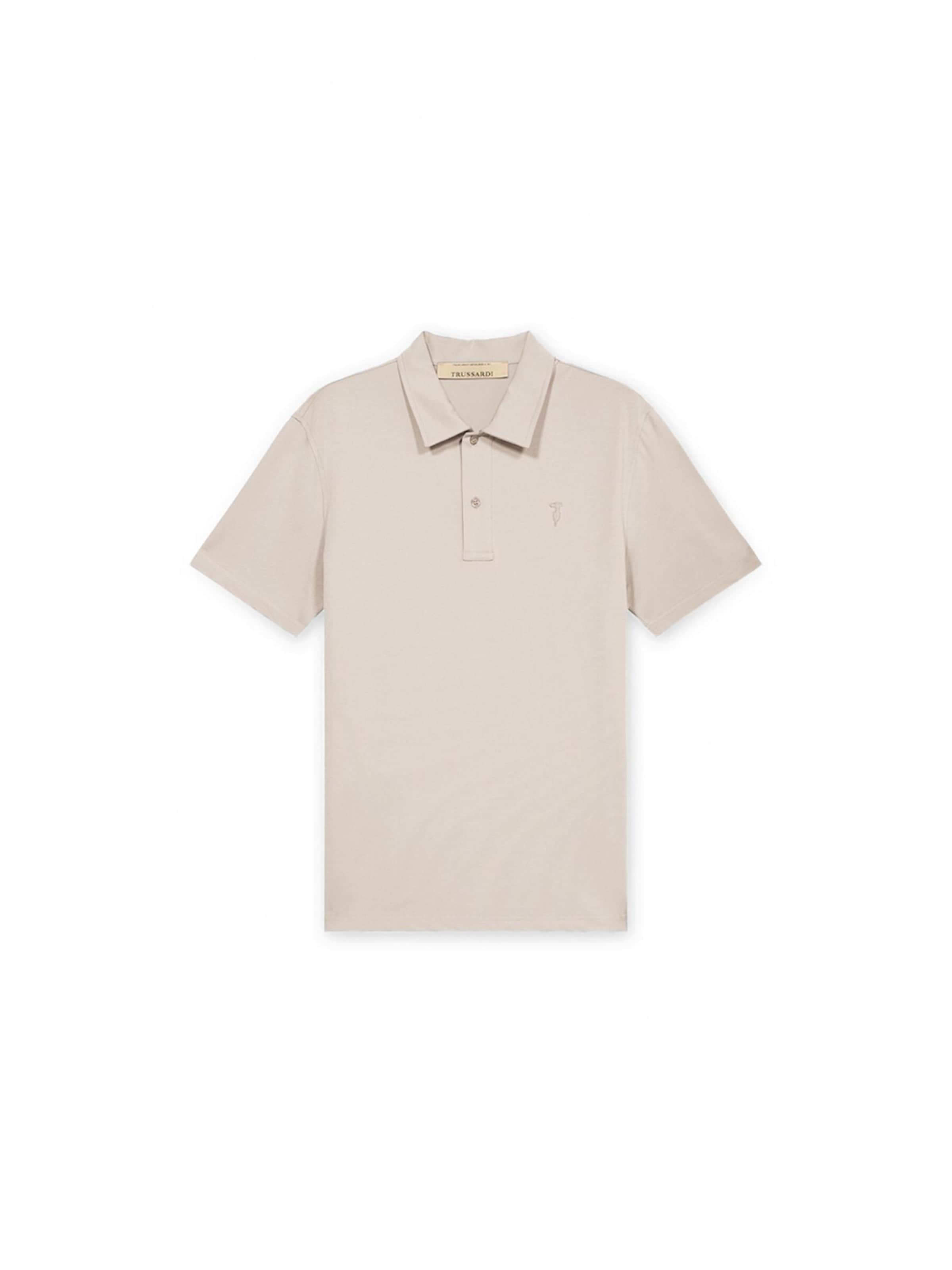 Trussardi Shirt in Grijs: voorkant