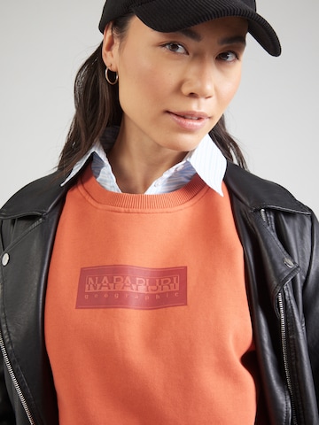 NAPAPIJRI Sweatshirt in Rot