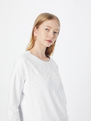 Soccx Μπλούζα φούτερ σε λευκό