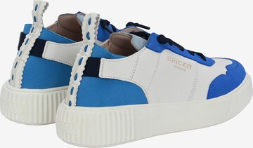 Baskets basses 'OAKLI' Crickit en bleu