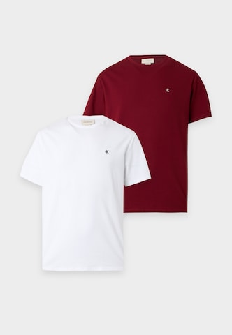 Calvin Klein Jeans Tričko 'CLASSIC' – červená: přední strana