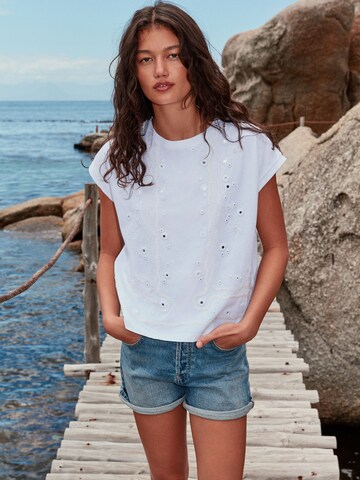 Next Tričko - Biela: predná strana