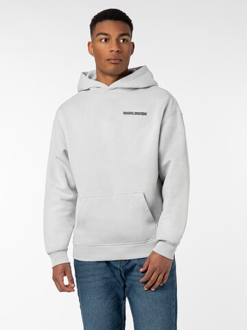 Sublevel Sweatshirt 'Worldwide' in Grijs: voorkant
