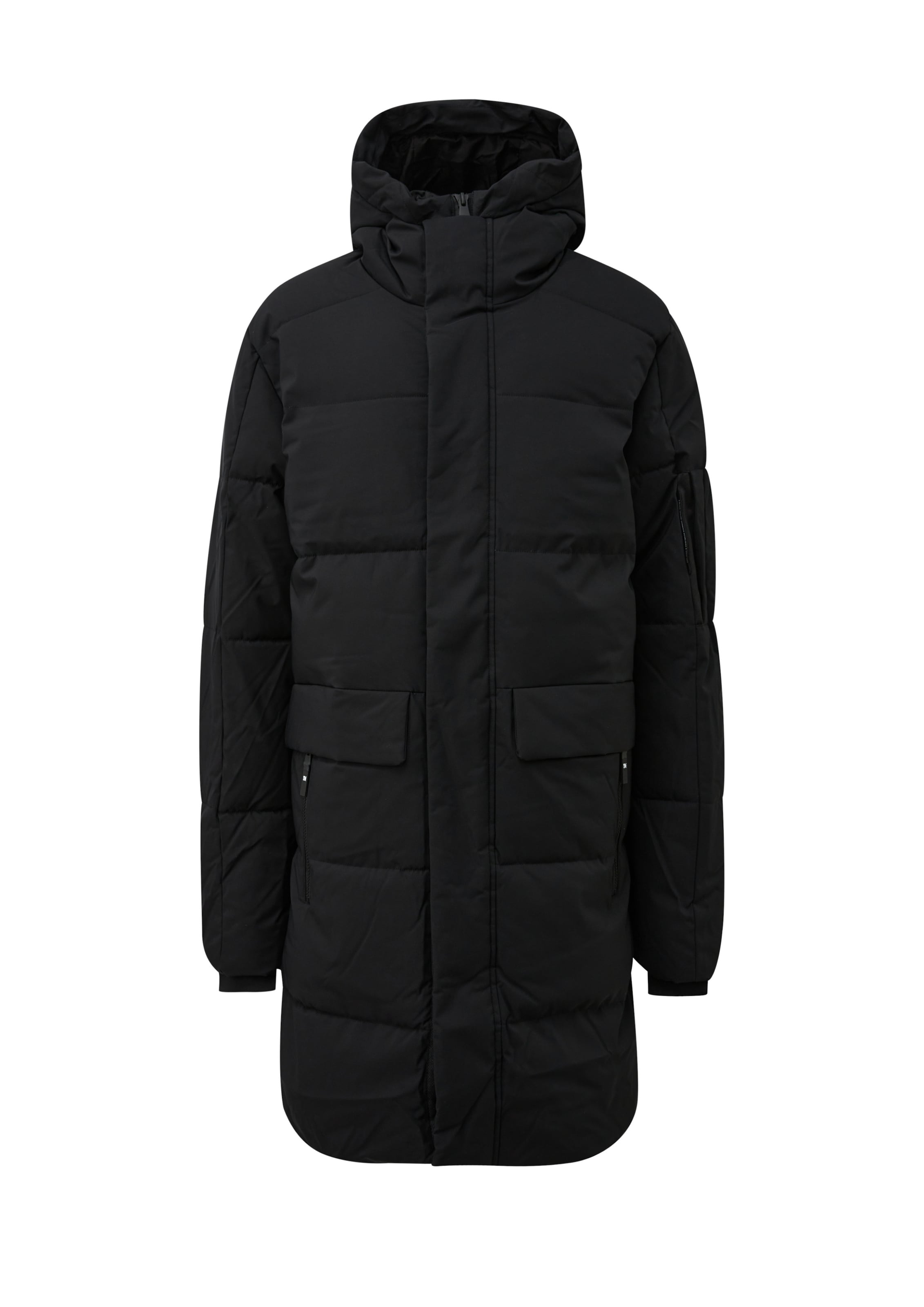 s.Oliver Winter coat in Black: front