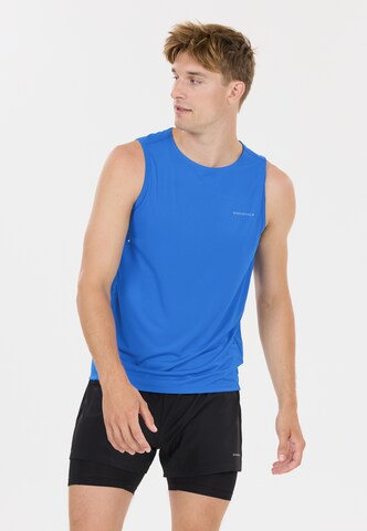 ENDURANCE Top 'Waane' in Blau: Vorderseite
