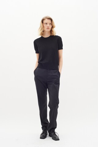 InWear Regular Trousers in Black
