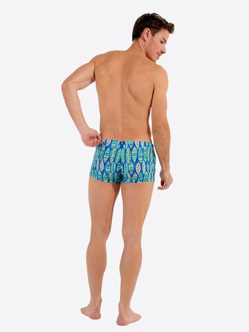 HOM Badehose ' Swim Shorts Marbella ' in Blau