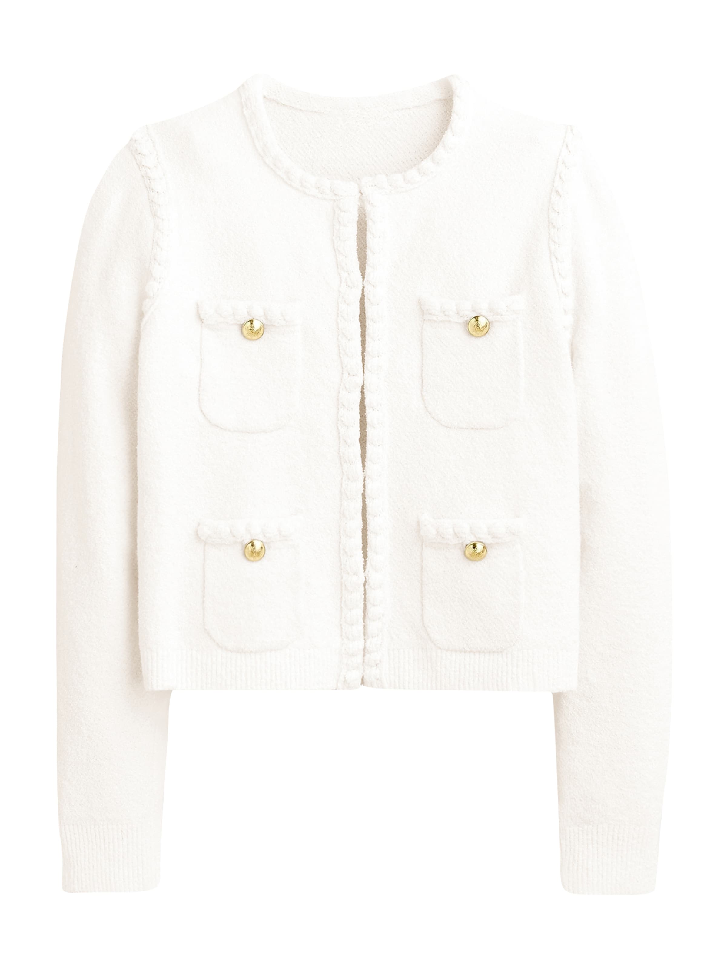 Imily Bela Kardigan w kolorze biały: przód