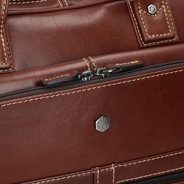 Porte-documents Jekyll & Hide en marron