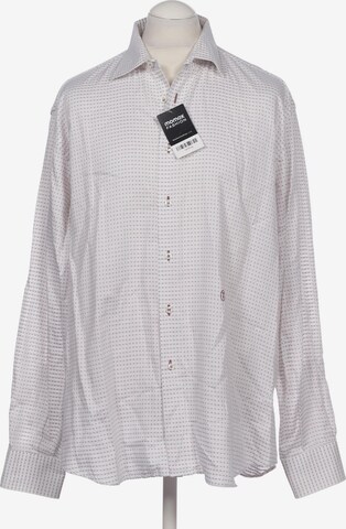 Trussardi Button Up Shirt in XL in White: front