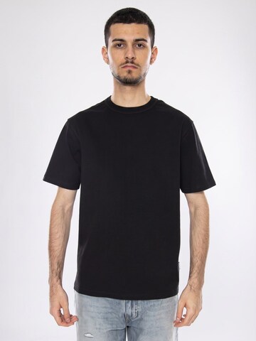 EDWIN Shirt 'BASIC' in Black: front