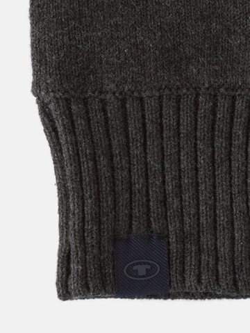 TOM TAILOR Fingerhandschuhe in Grau