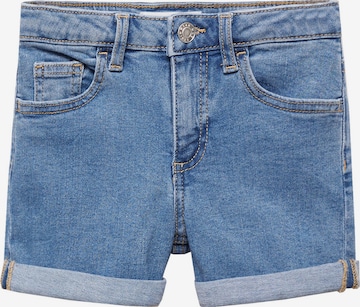 MANGO KIDS Regular Jeans 'CHIP' in Blauw: voorkant